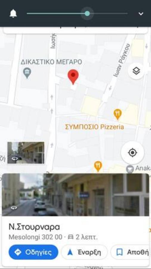 Makis Rooms C Missolonghi Экстерьер фото
